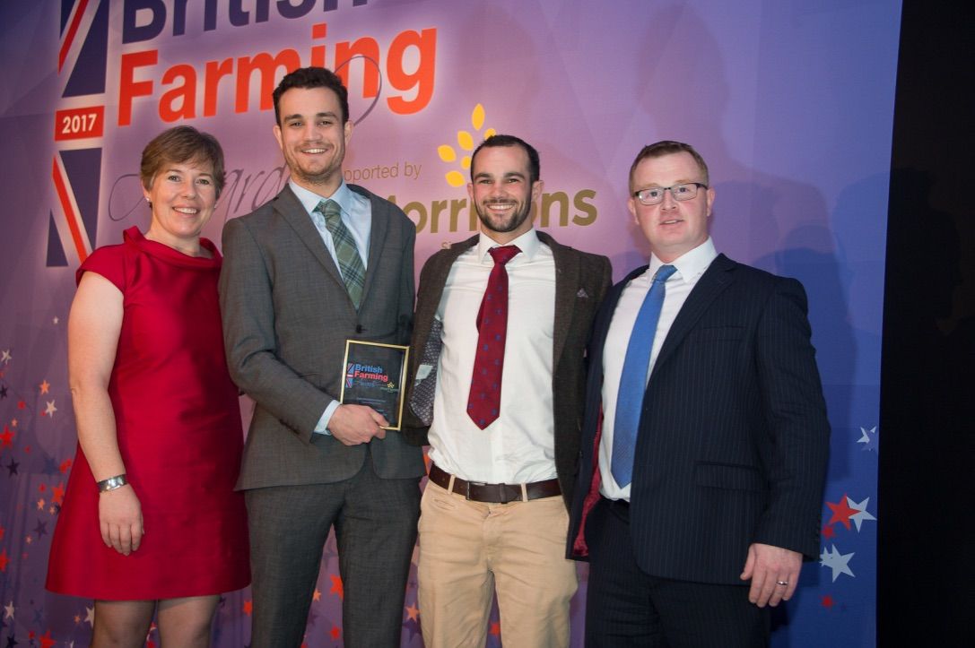 Celebrating excellence at the British Farming Awards with a proud group of award winners.