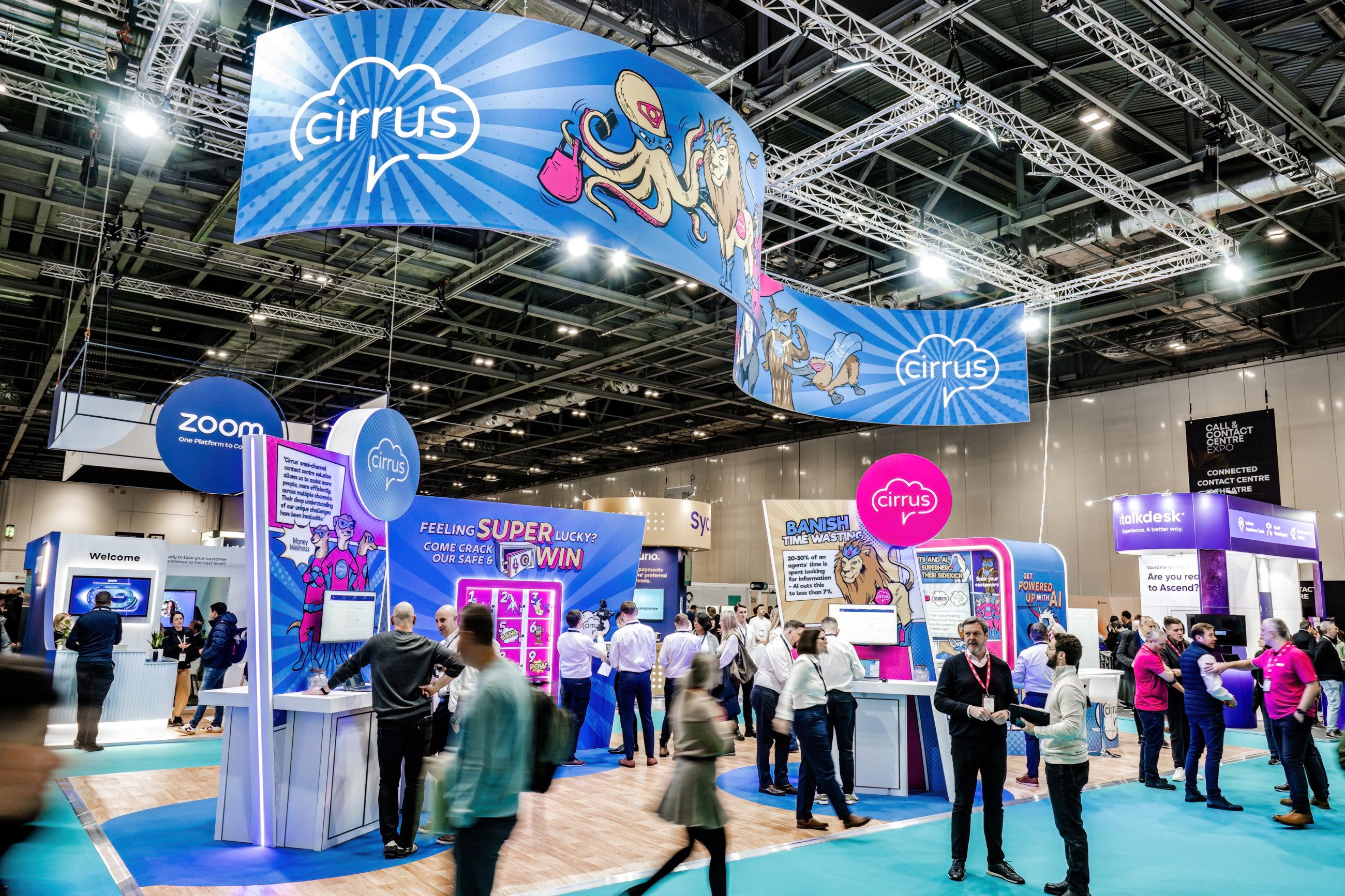 Vibrant networking and innovation at Call & Contact Centre Expo 2025.