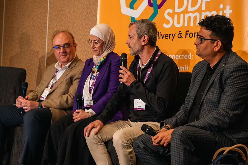 Engaging panel discussion at DDF Asia 2025 Summit.