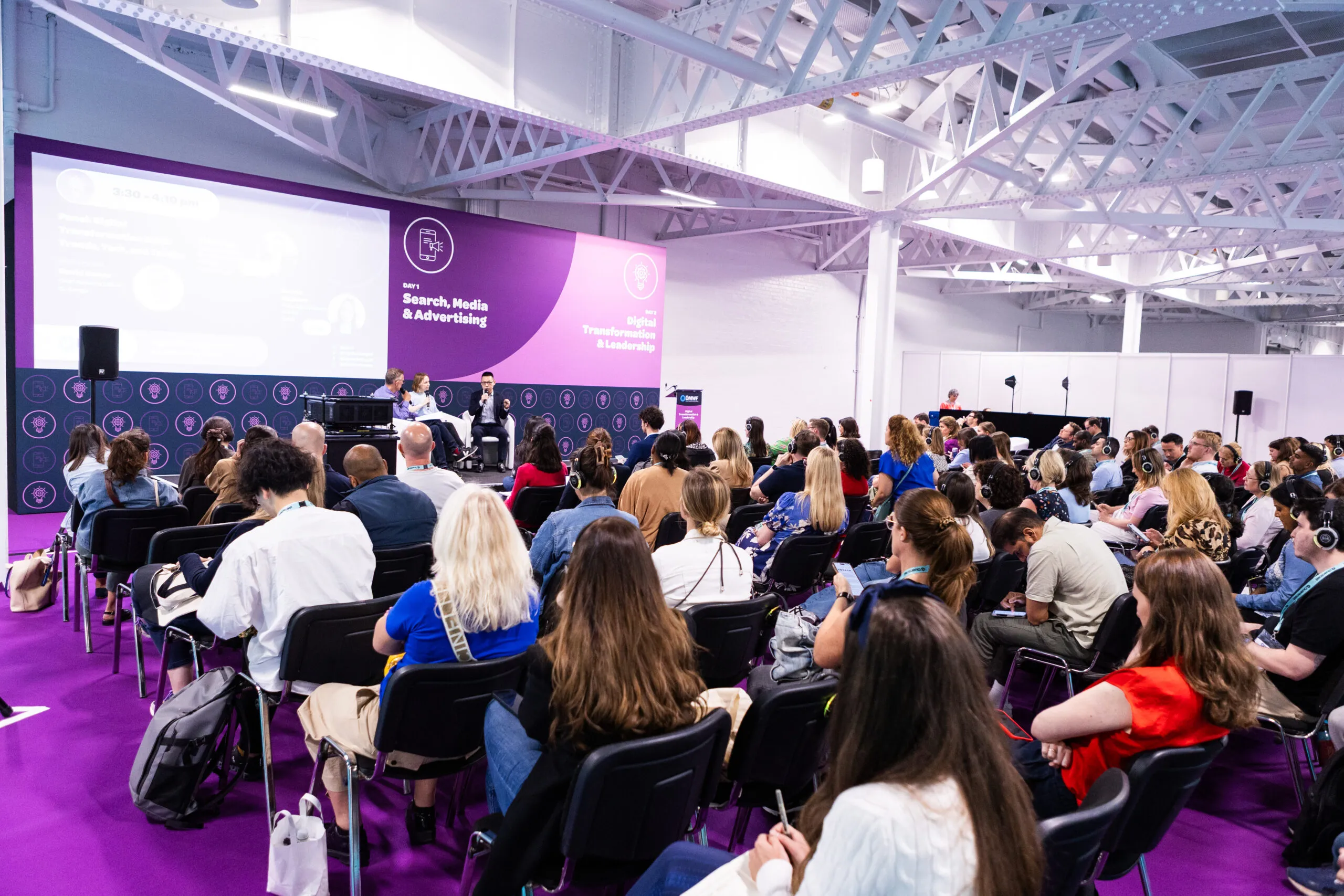 Attendees immerse in insightful discussions at DMWF Global 2026.