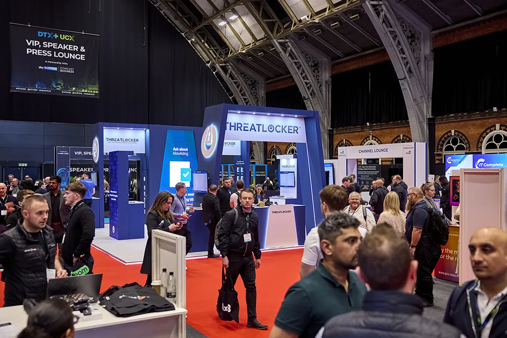 Networking session in a large room