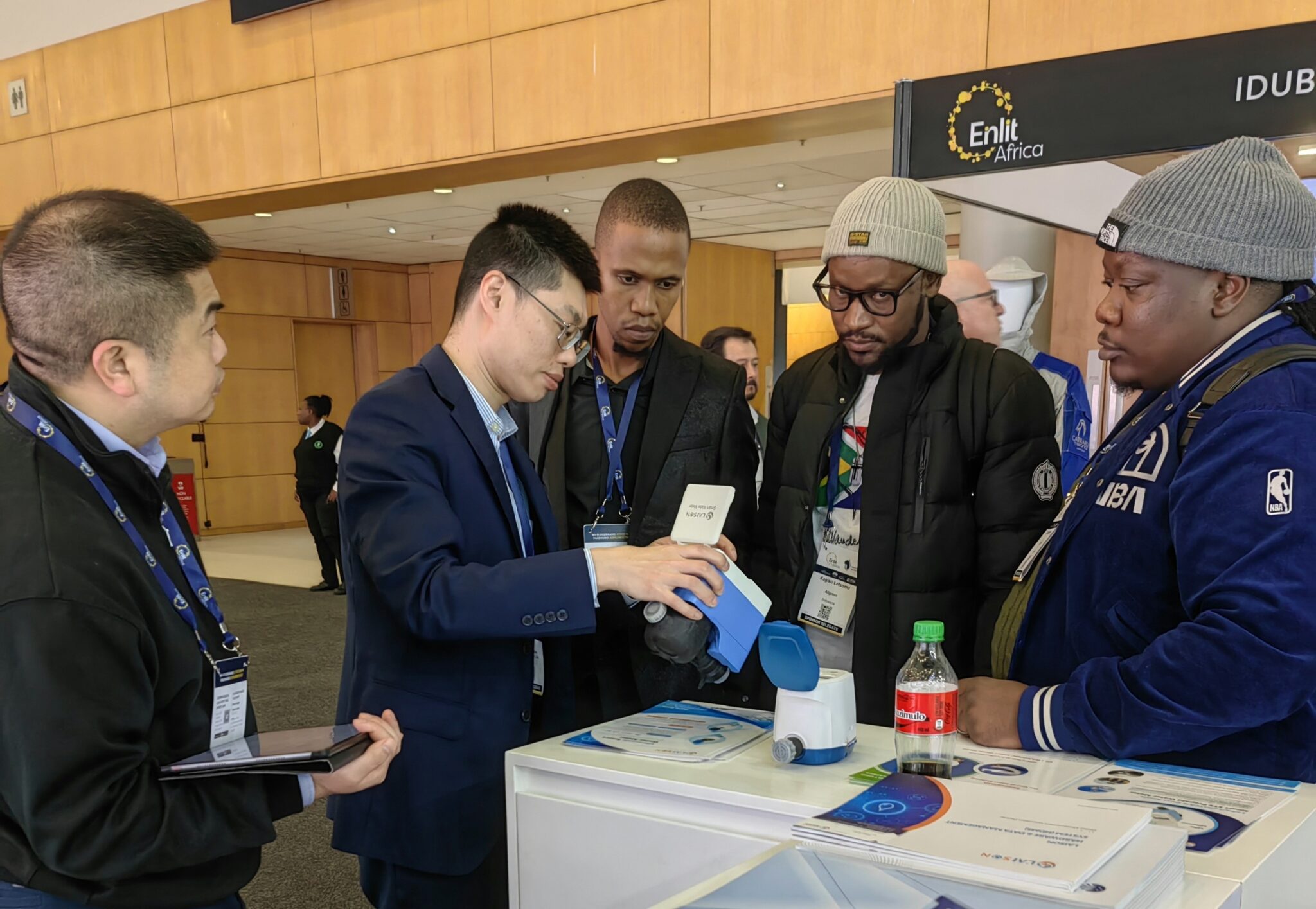 Technology demonstrations at Enlit Europe 2025