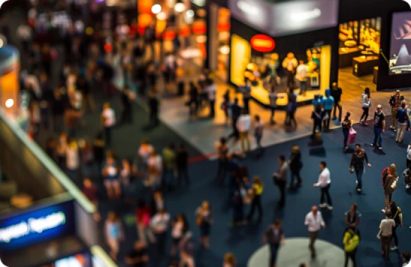 A bustling scene at the IFA 2025, showcasing the vibrant atmosphere and innovative exhibits.