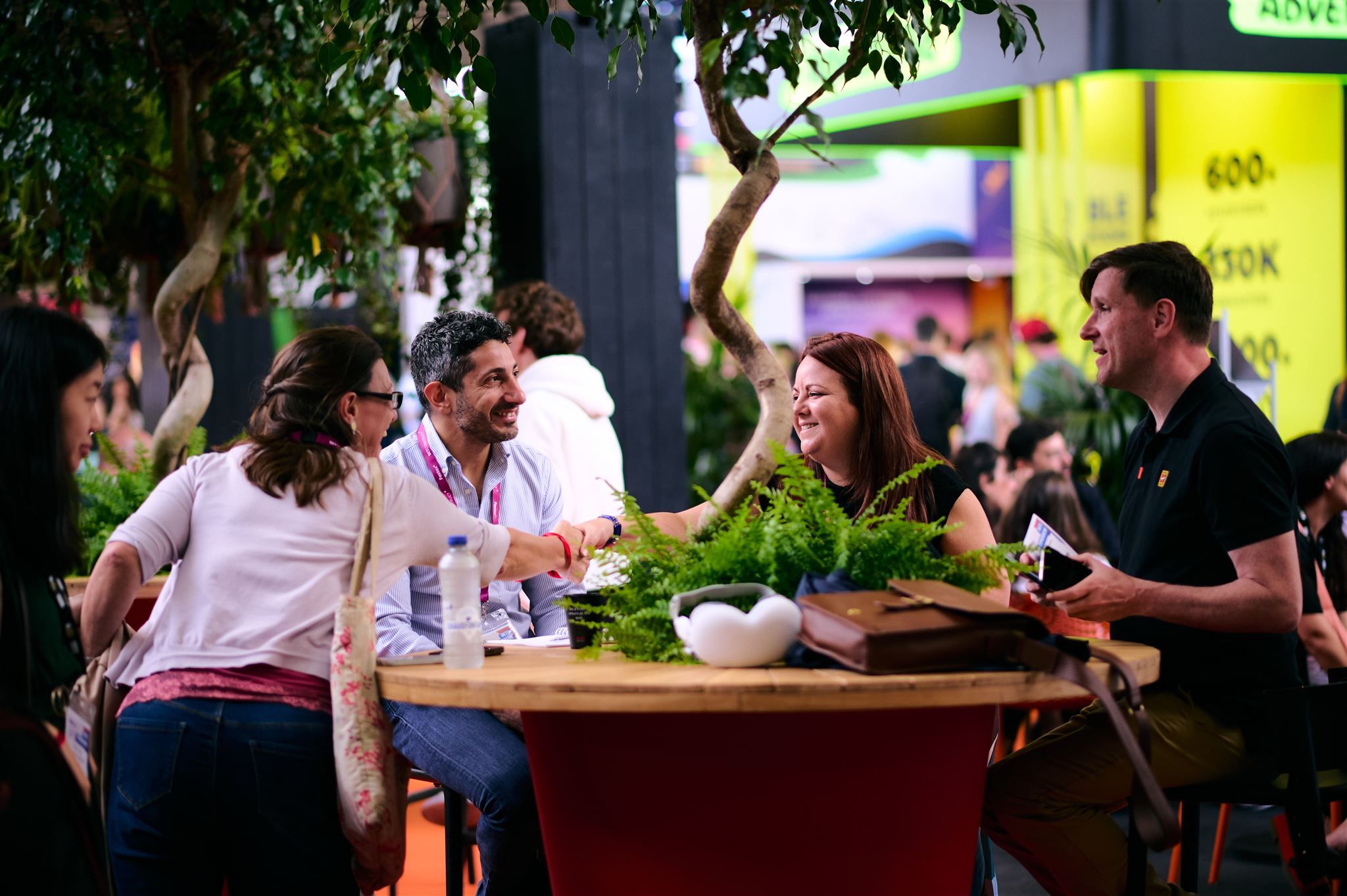 Networking amidst nature at iGB L!VE 2026.