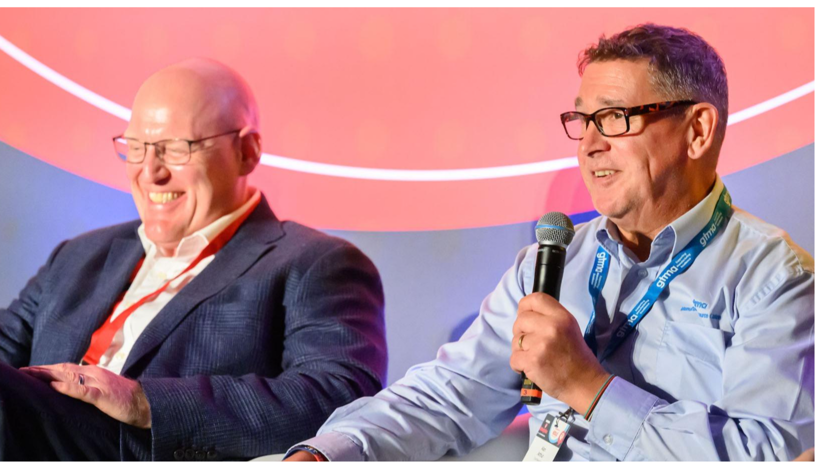 Panel discussion at Interplas 2026, showcasing industry leaders sharing insights.