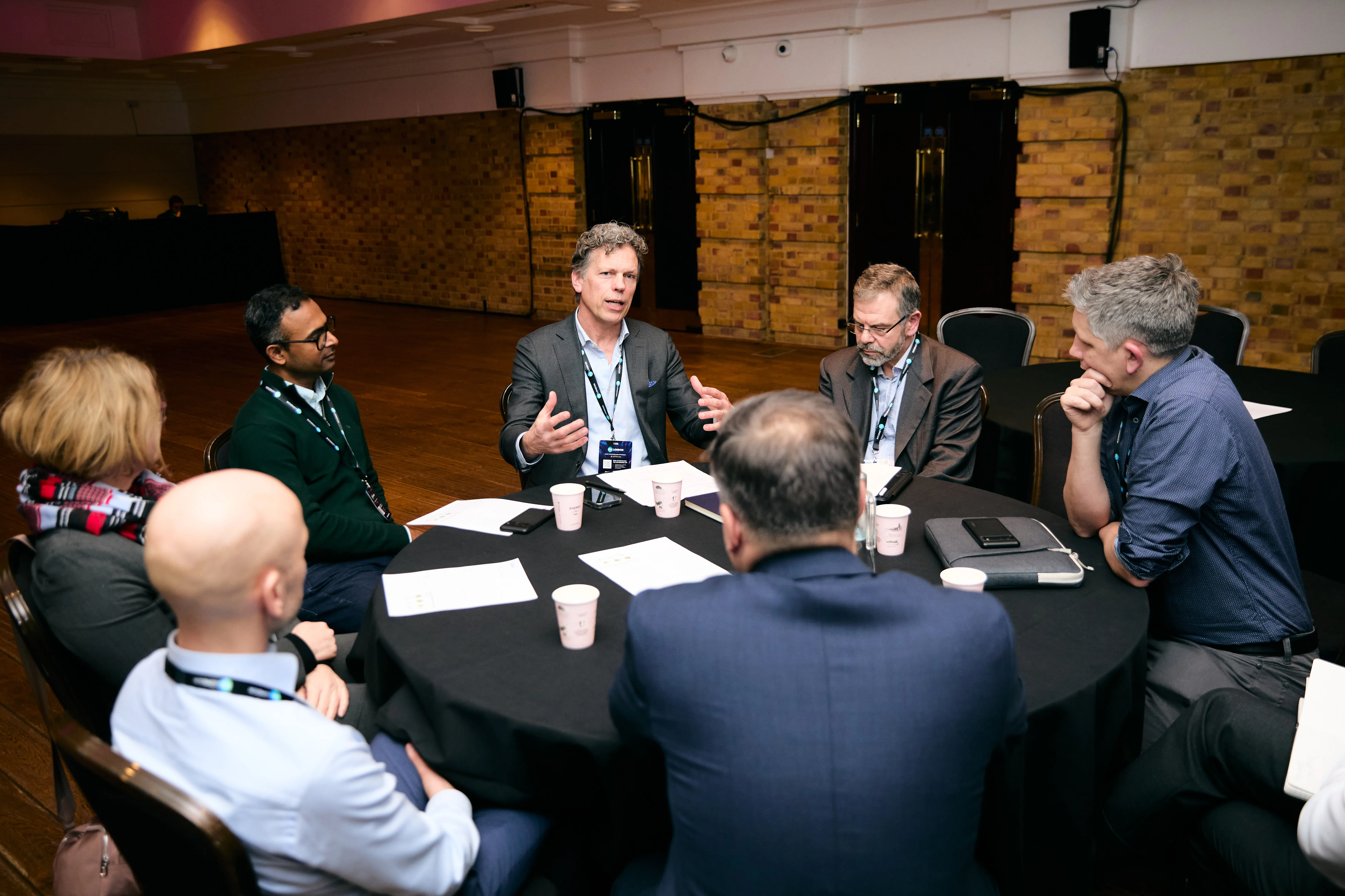 Delegates engage in a dynamic discussion at ITC London 2026.