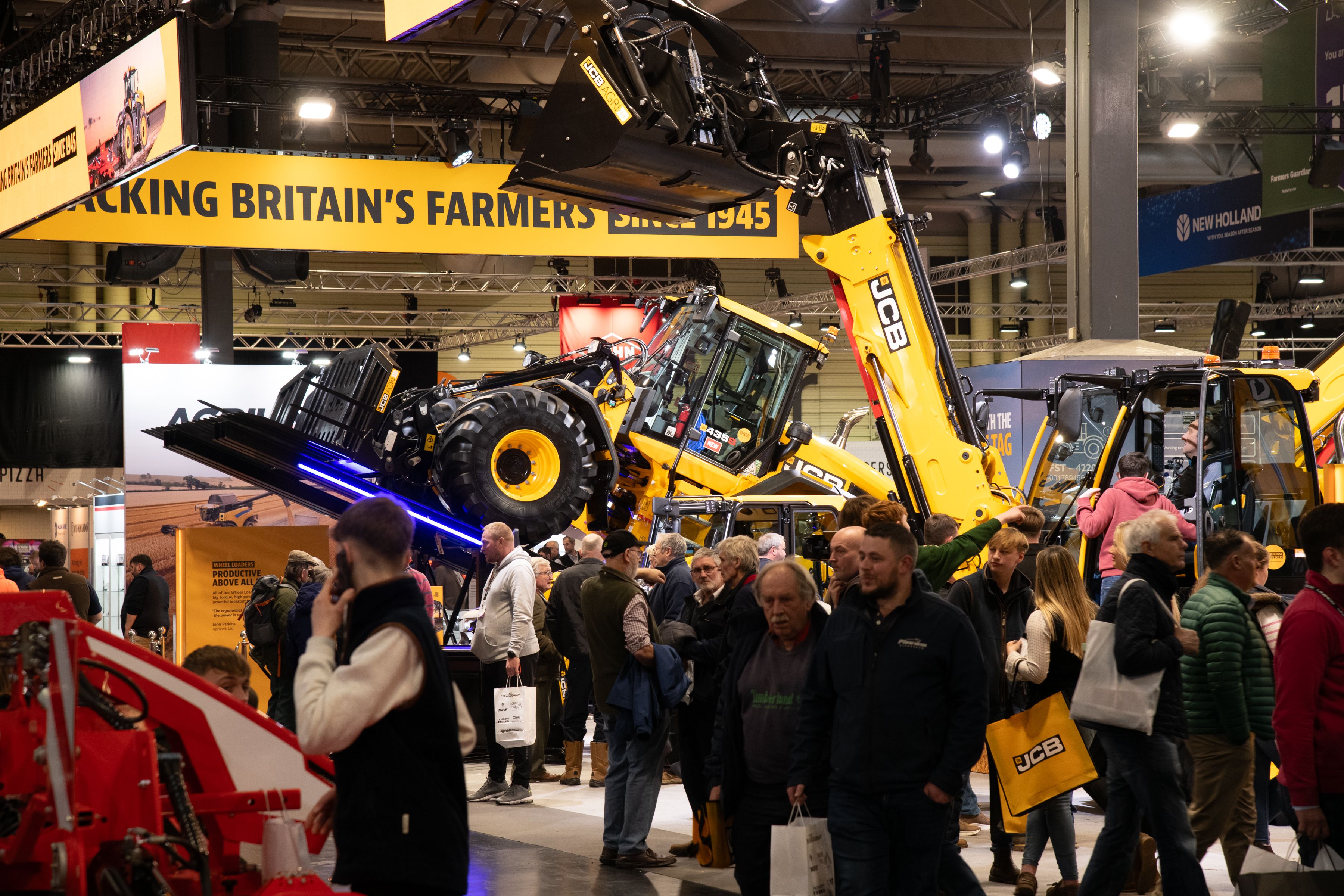 The LAMMA 2026 event showcases advanced agricultural machinery.