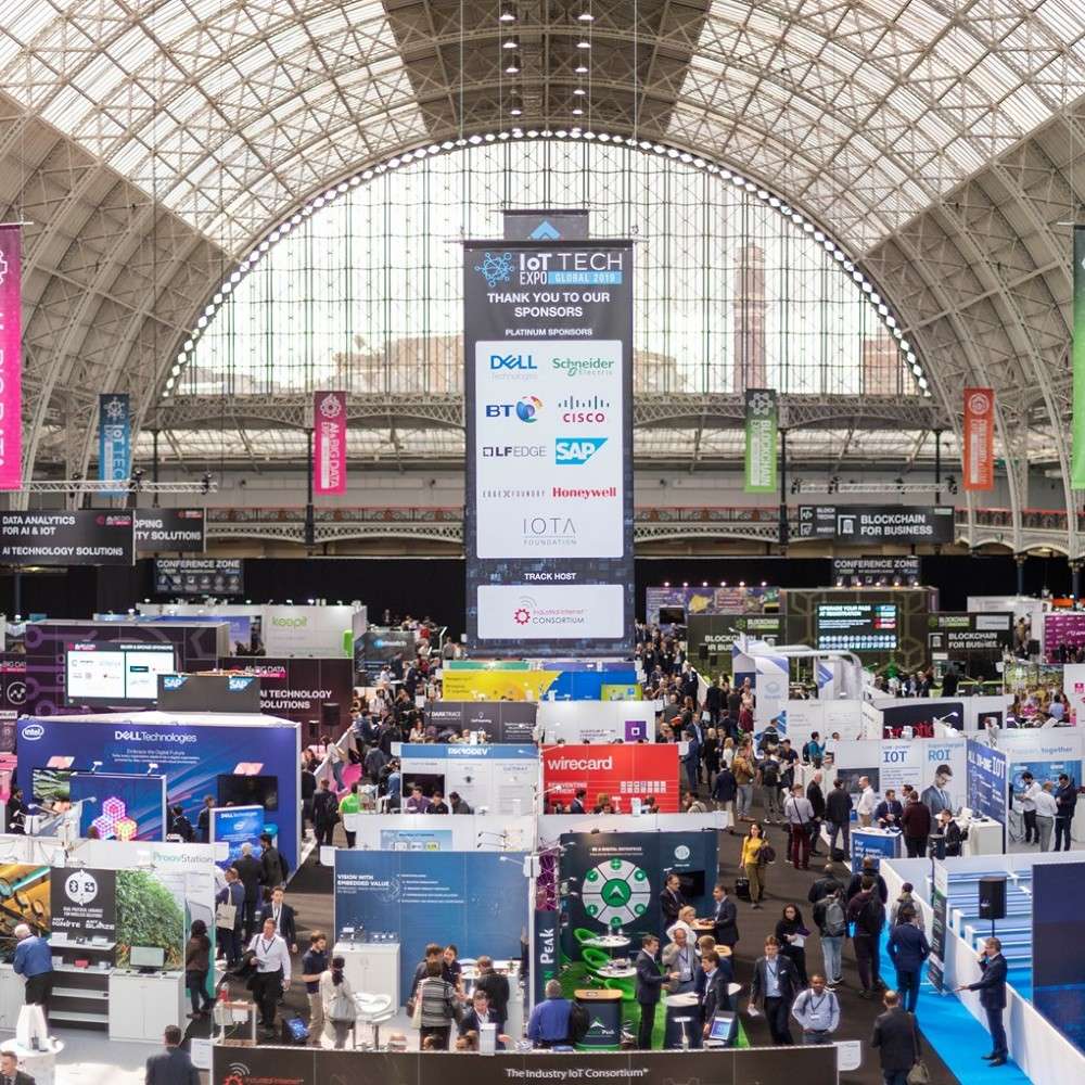 The bustling floor of TechEx Europe 2025, showcasing cutting-edge technology and innovation.