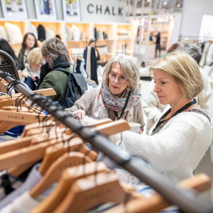 Attendees explore trendy products on display at Top Drawer Autumn 2026.